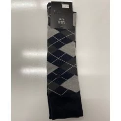 Argyle 2 Winter Socks -Equestrian Clothing Shop argyle 2 winter socks black grey