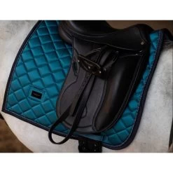 Equestrian Stockholm Dressage Saddle Pad Aurora Blues -Equestrian Clothing Shop aurora blues dr