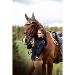 B Vertigo Vermont Padded Fleece Lined Halter OLD GOLD -Equestrian Clothing Shop b vertigo vermont set 501cad6d e3e7 426d 8a23 2165df3b3189