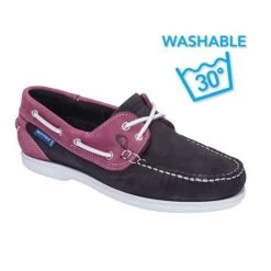 CW Bermuda Leather Boat Shoes 8 CW Bermuda Leather Boat Shoes -Equestrian Clothing Shop bermuda plum