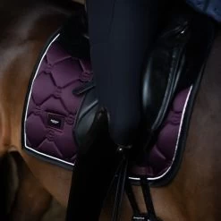 Equestrian Stockholm Dressage Saddle Pad Black Raven -Equestrian Clothing Shop black raven dr