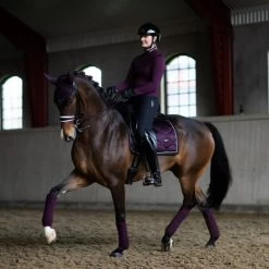 Equestrian Stockholm Dressage Saddle Pad Black Raven -Equestrian Clothing Shop black raven dr4