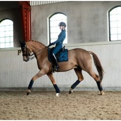 Equestrian Stockholm Fleece Bandages Set Of 4 Blue Meadow -Equestrian Clothing Shop blue meadow bandage4