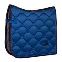 Equestrian Stockholm Dressage Saddle Pad Blue Meadow