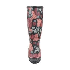 Bogs Le Jardin Handle Ladies Rainboots RED -Equestrian Clothing Shop bogs le jardin red3