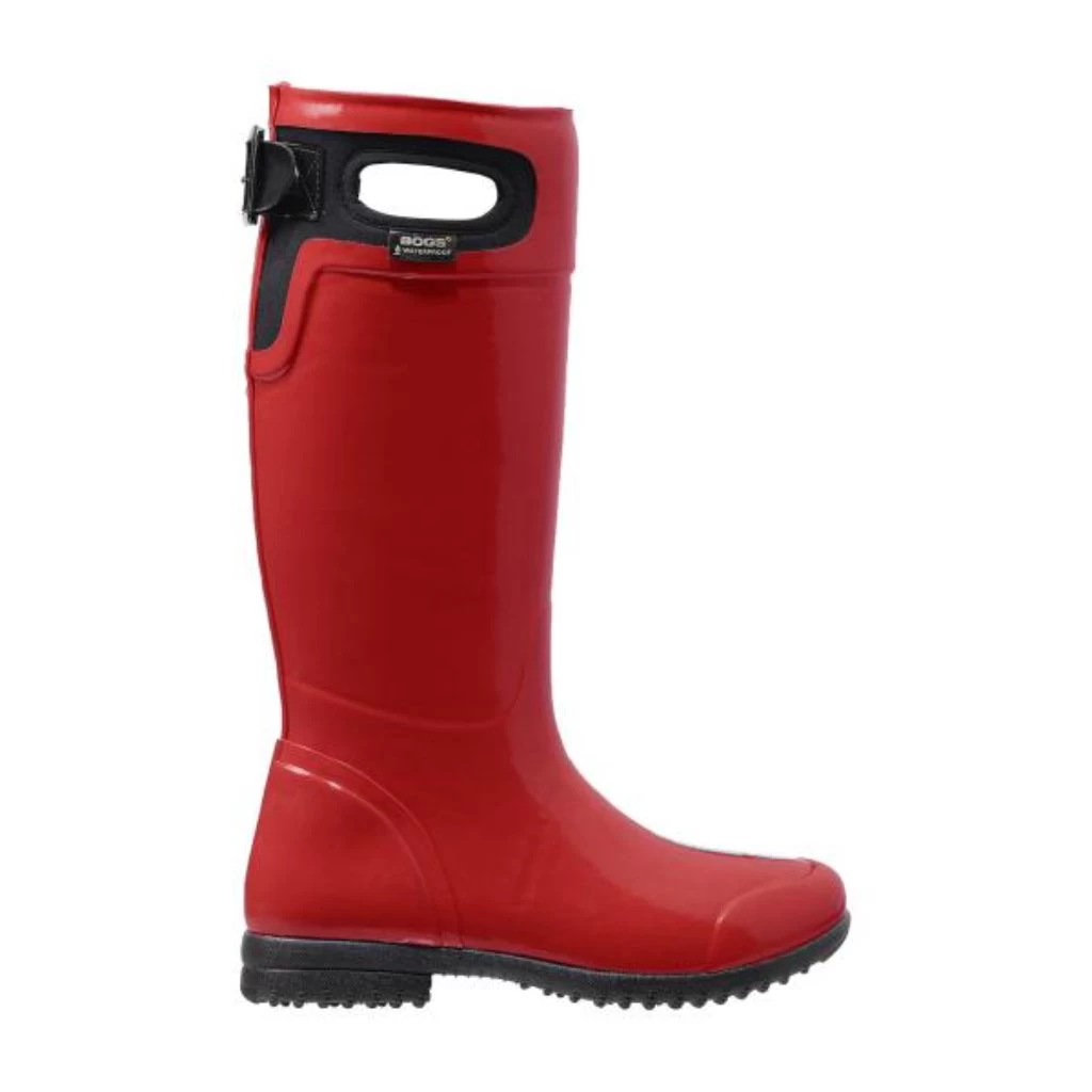 Bogs Tacoma Ladies Equestrian Gumboots RED 1 Bogs Tacoma Ladies Equestrian Gumboots RED