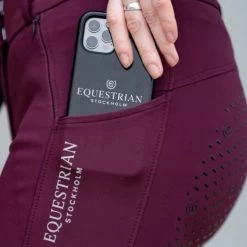 Equestrian Stockholm Elite Dressage Breeches MERLOT