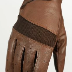 Horze Leather Mesh Ladies Gloves -Equestrian Clothing Shop browngloves.jpeg2