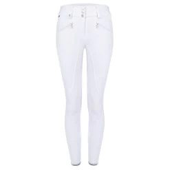 Cavallo Caja Hi Waist Ladies Competition Breeches WHITE