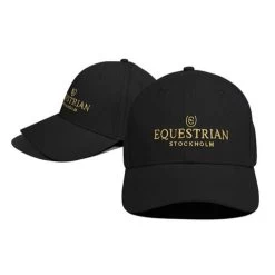 Equestriasn Stockholm Cap Black Gold