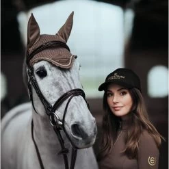 Equestriasn Stockholm Cap Black Gold -Equestrian Clothing Shop cap black gold3