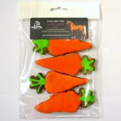 H + T Horse Carrot Cookies 4 Piece