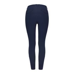 Cavallo Celeste Silicon Full Seat Breeches -Equestrian Clothing Shop cavallo celeste breeches navy back