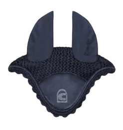 Cavallo Helima Bonnet With Crystal Detail NAVY