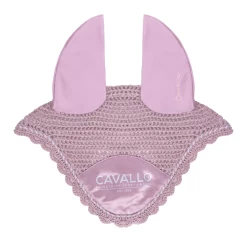 Cavallo Hiske Ear Bonnet -Equestrian Clothing Shop cavallo hiske bonnet pink