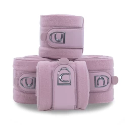 Cavallo Hiva Fleece Bandages Set Of 4 -Equestrian Clothing Shop cavallo hiva bandages pink