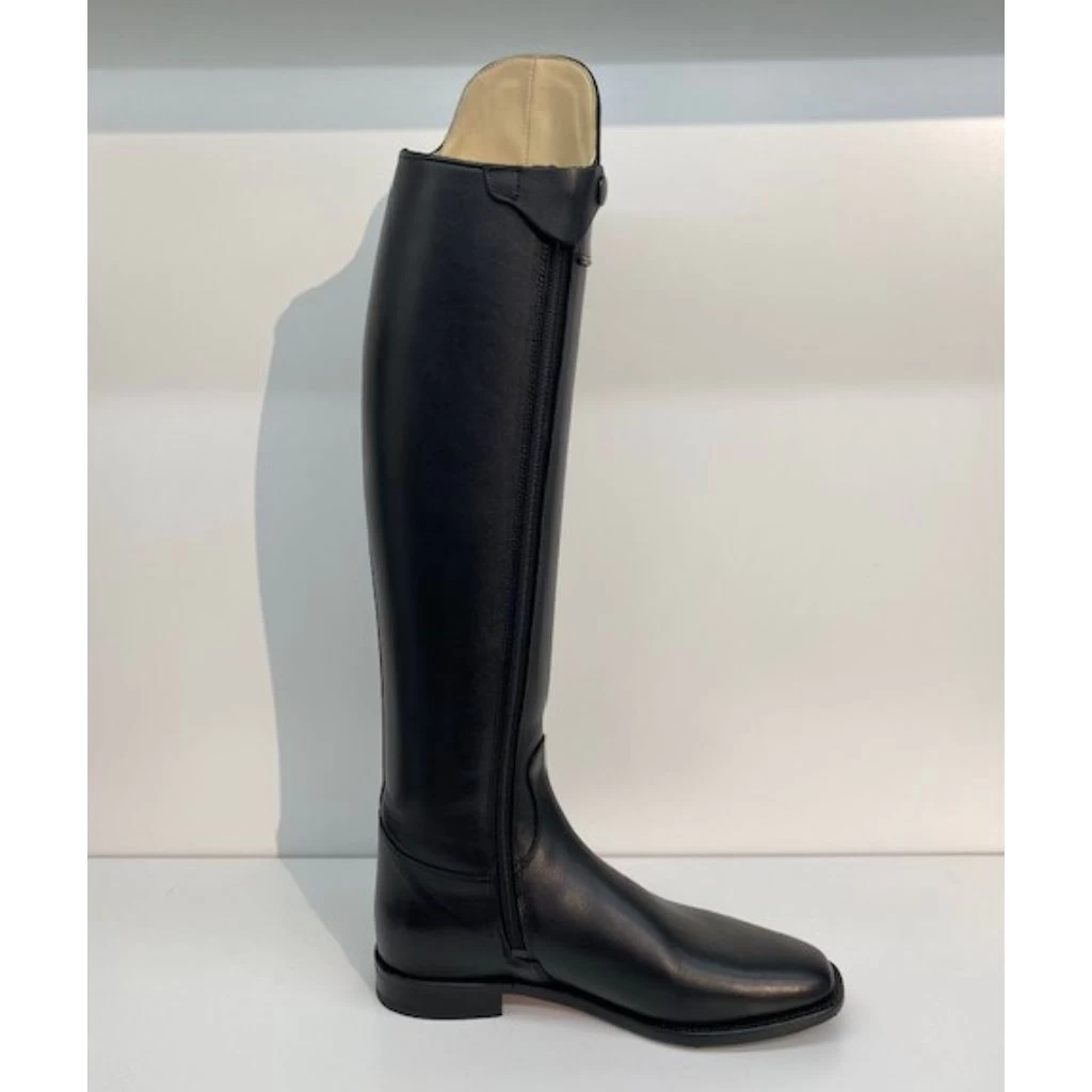 Cavallo Insignis Slim Dressage Boots With Patent Silhouette And Diamonds 2 Cavallo Insignis Slim Dressage Boots With Patent Silhouette And Diamonds - Image 2