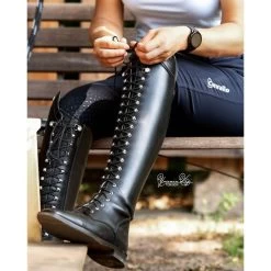 Cavallo Primus Slim Front Zip Boots With Laces -Equestrian Clothing Shop cavallo primus boots black def2278e 386a 4c85 ae99 7e6d4c7fc569