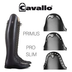 Cavallo Primus Slim Front Zip Boots With Laces -Equestrian Clothing Shop cavallo primus pro slim