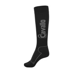 Cavallo Simo Socks -Equestrian Clothing Shop cavallo simo sock black