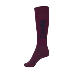 Cavallo Simo Socks -Equestrian Clothing Shop cavallo simo sockburgundy