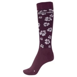 Cavallo Success Clover Riding Socks -Equestrian Clothing Shop cavallo success sock raspberry