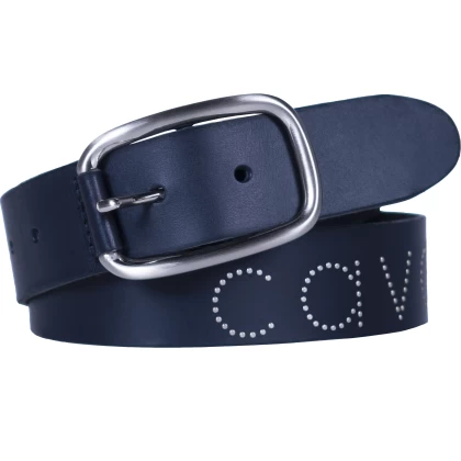 Cavallo Tracy Italian Leather Belt With Nailhead Detail 2 Cavallo Tracy Italian Leather Belt With Nailhead Detail - Image 2
