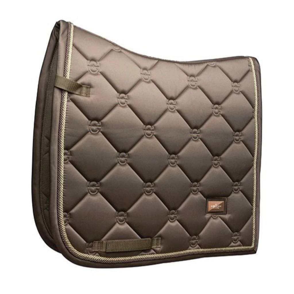 Equestrian Stockholm Dressage Saddle Pad Champagne 1 Equestrian Stockholm Dressage Saddle Pad Champagne