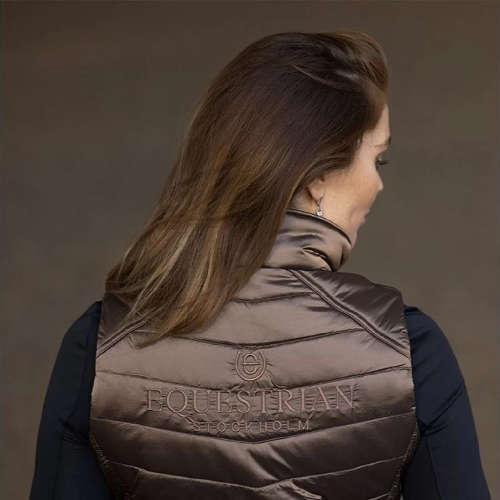 Equestrian Stockholm Equestrian Padded Vest Champagne 4 Equestrian Stockholm Equestrian Padded Vest Champagne - Image 4