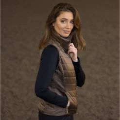 Equestrian Stockholm Equestrian Padded Vest Champagne 7 Equestrian Stockholm Equestrian Padded Vest Champagne -Equestrian Clothing Shop champagne vest5