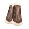 Equestrian Stockholm Brushing Boots Set Of 4 CHAMPAGNE SMALL