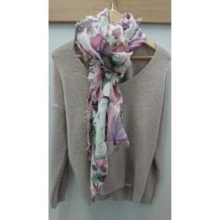 ESA Chloe Italian Knit Oversized Jumper -Equestrian Clothing Shop chloebeige3