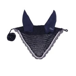 QHP Colours Bonnet -Equestrian Clothing Shop colours bonnet navy