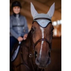 Equestrian Stockholm Bonnet Crystal Grey 5 Equestrian Stockholm Bonnet Crystal Grey -Equestrian Clothing Shop crystal grey bonnet