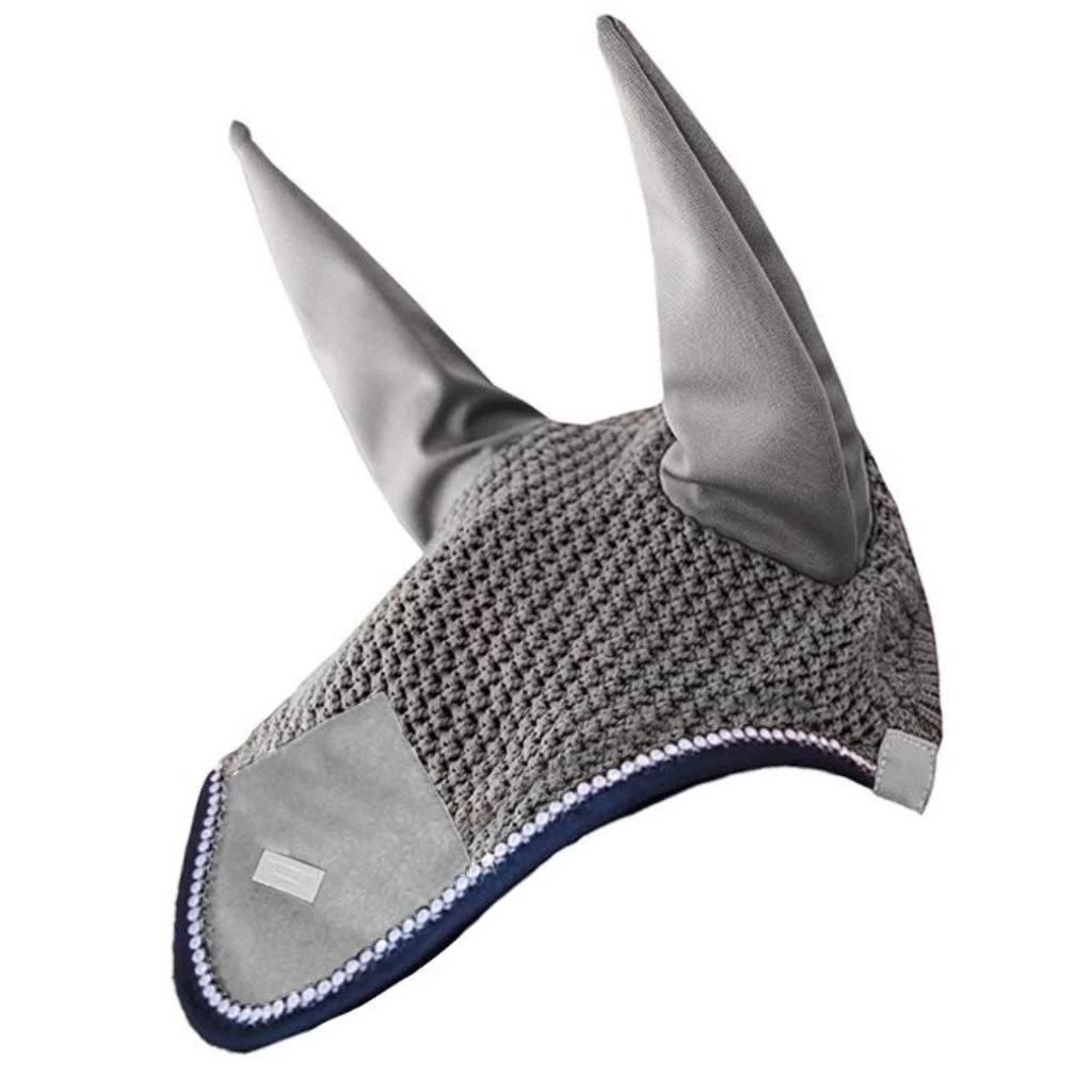 Equestrian Stockholm Bonnet Crystal Grey 1 Equestrian Stockholm Bonnet Crystal Grey