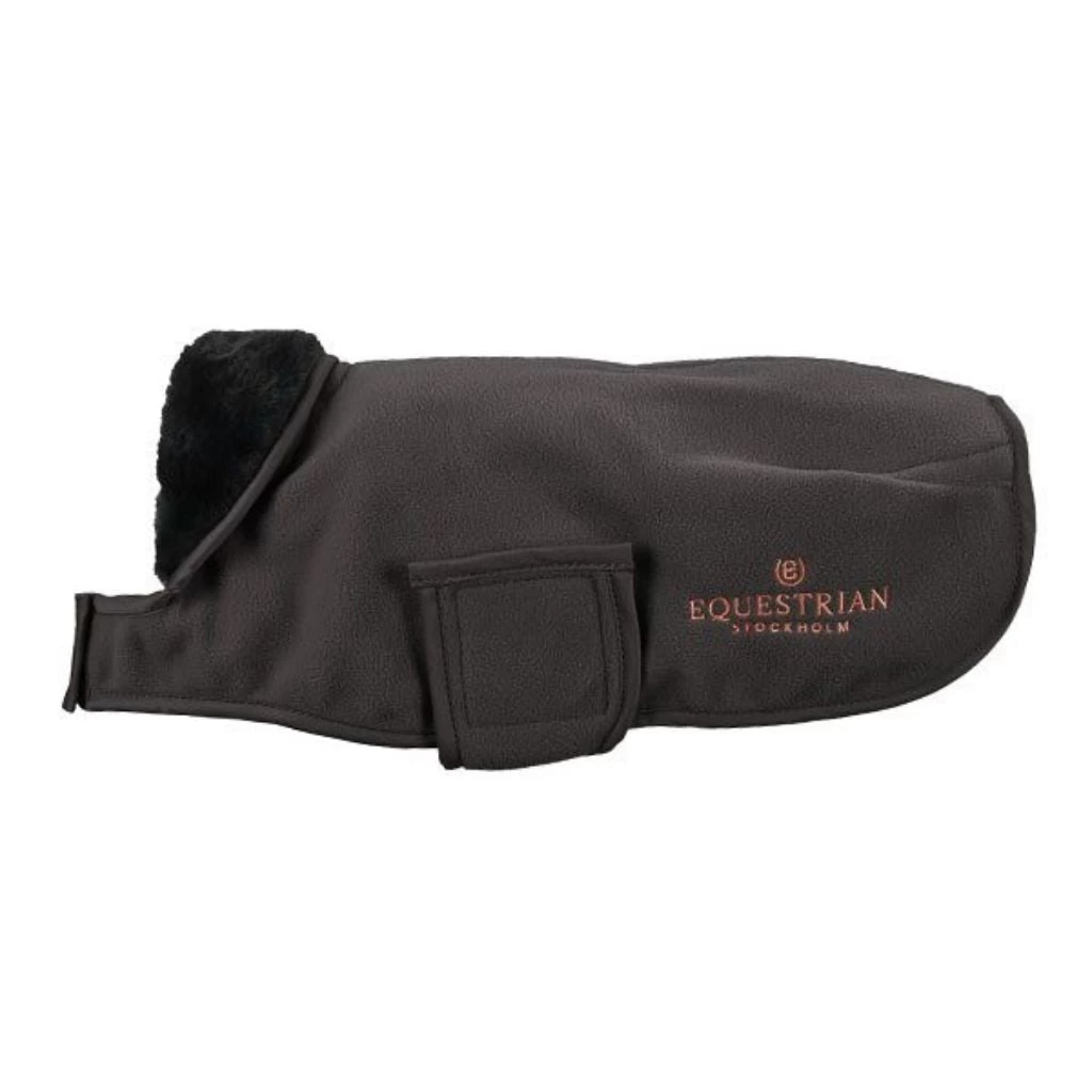 Equestrian Stockholm Fleece Dog Rug Dark Sky 1 Equestrian Stockholm Fleece Dog Rug Dark Sky