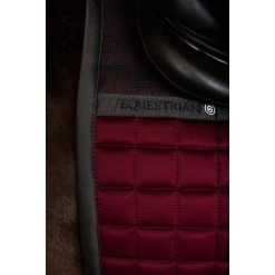 Equestrian Stockholm Dressage Saddle Pad Sportive Dark Bordeaux -Equestrian Clothing Shop db dr sportive spad2