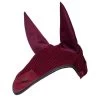 Equestrian Stockholm Ear Bonnet Dark Bordeaux PONY