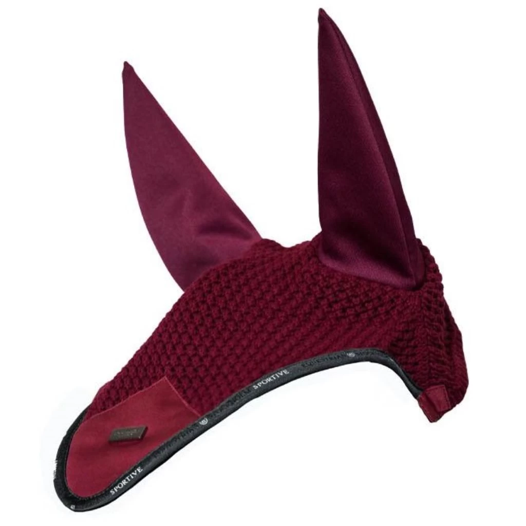 Equestrian Stockholm Ear Bonnet Sportive Dark Bordeaux 1 Equestrian Stockholm Ear Bonnet Sportive Dark Bordeaux