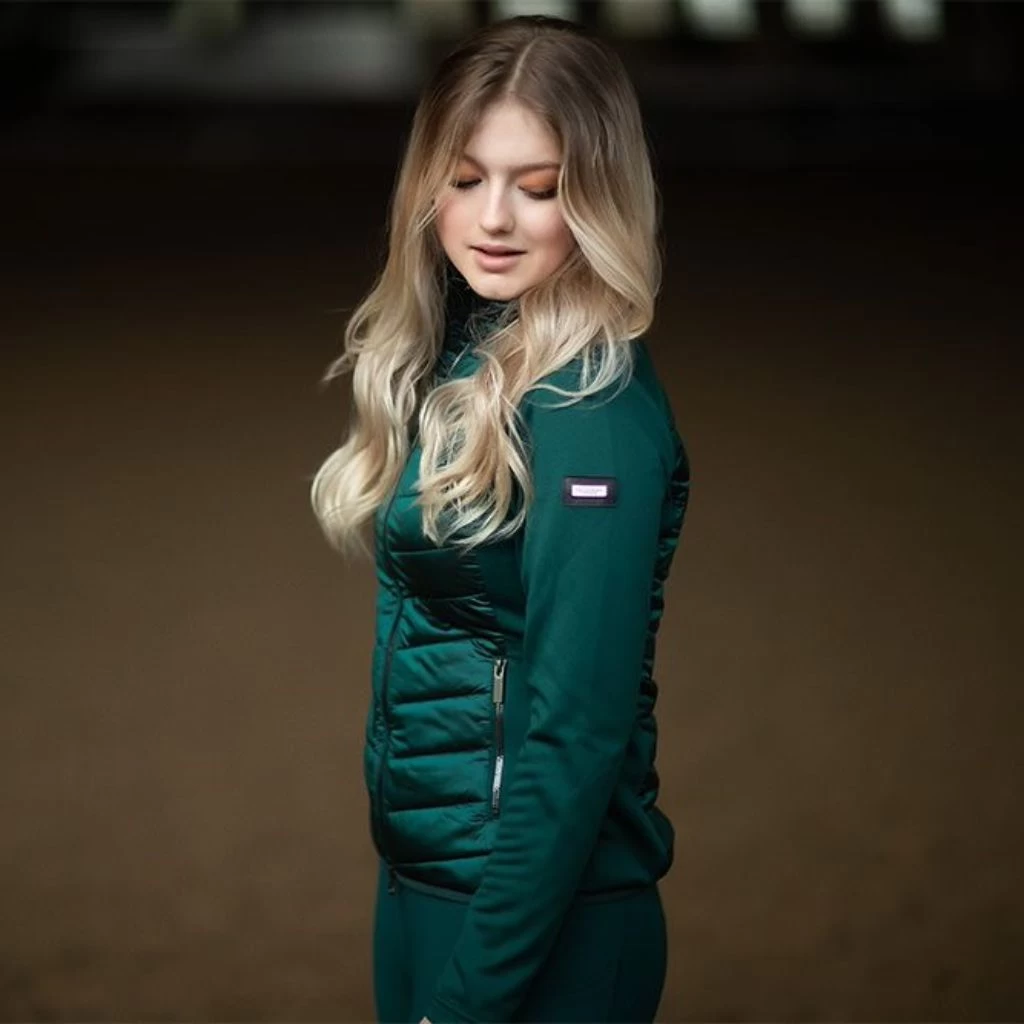 Equestrian Stockolm Activer Performance Jacket EMERALD 4 Equestrian Stockolm Activer Performance Jacket EMERALD - Image 4