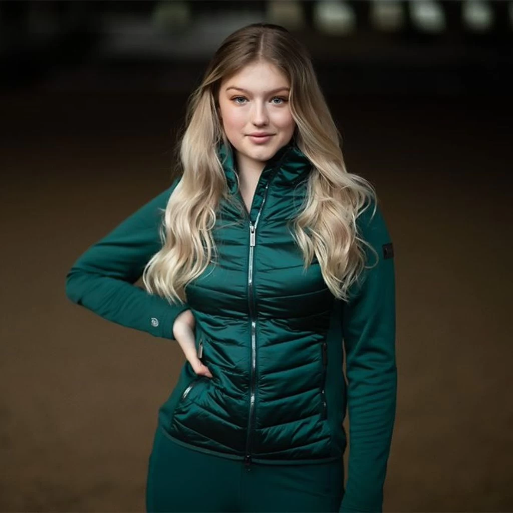 Equestrian Stockolm Activer Performance Jacket EMERALD 2 Equestrian Stockolm Activer Performance Jacket EMERALD - Image 2