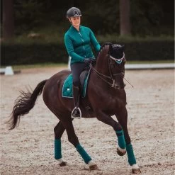 Equestrian Stockholm Bonnet EMERALD -Equestrian Clothing Shop emerald next gen jacket bonnet dressage pad bandages