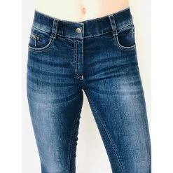 Equi-Theme Texas Silicone Full Seat Denim Breeches -Equestrian Clothing Shop equitheme texas jeans5