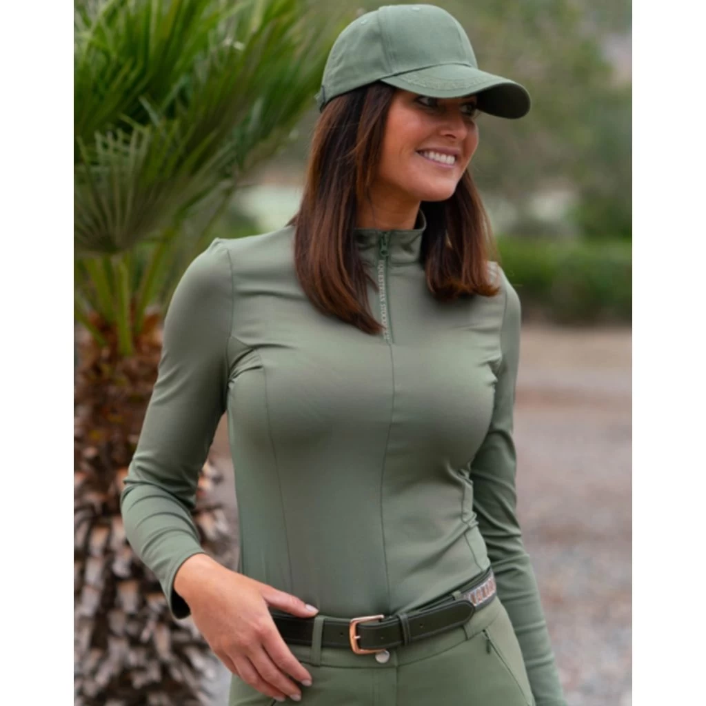 Equestrian Stockholm Long Sleeved Trinity Top Evening Haze 2 Equestrian Stockholm Long Sleeved Trinity Top Evening Haze - Image 2