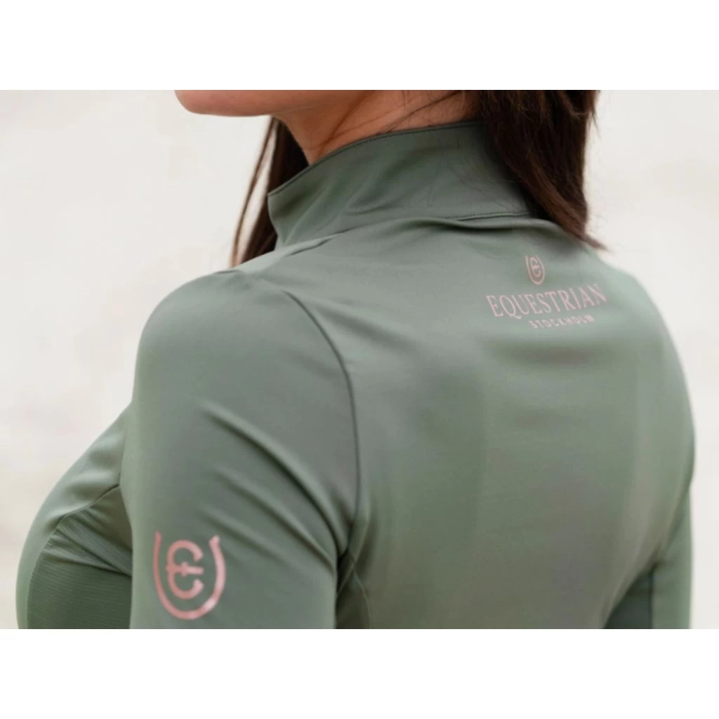 Equestrian Stockholm Long Sleeved Trinity Top Evening Haze 4 Equestrian Stockholm Long Sleeved Trinity Top Evening Haze - Image 4