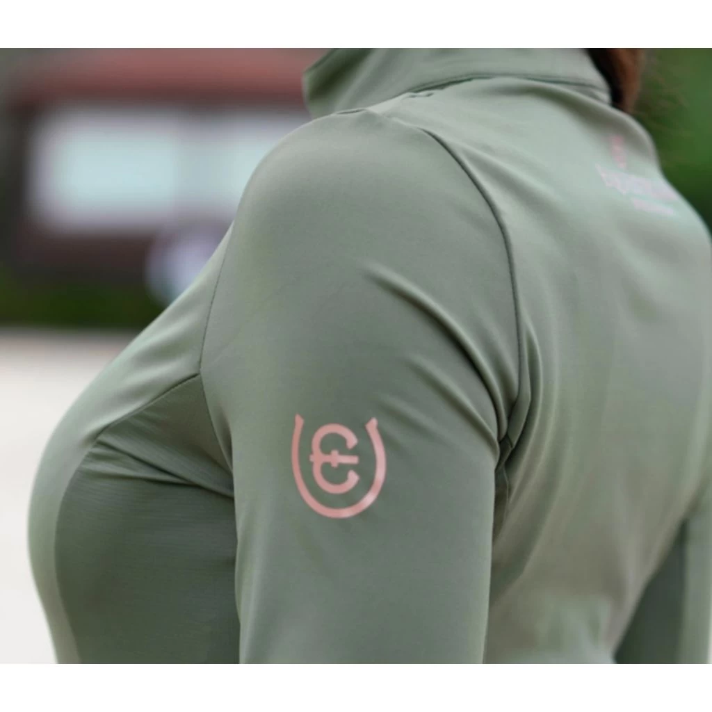 Equestrian Stockholm Long Sleeved Trinity Top Evening Haze 5 Equestrian Stockholm Long Sleeved Trinity Top Evening Haze - Image 5