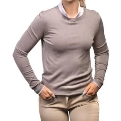 TKEQ Essential Crewneck Sweater -Equestrian Clothing Shop essentialcrewneckcove3 c895ee5e 7b12 4279 9478 0bb7d42e76e6