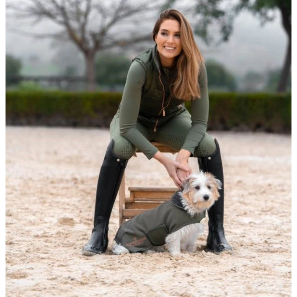 Equestrian Stockholm Fleece Dog Rug Evening Haze 2 Equestrian Stockholm Fleece Dog Rug Evening Haze - Image 2