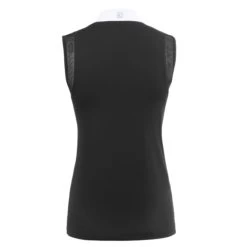 Cavallo Falina Ladies Sleeveless Competition Shirt -Equestrian Clothing Shop falina sleeveless black2