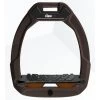Flex On SAFE-ON Stirrups Inclined Ultra Grip BROWN/BLACK/BROWN